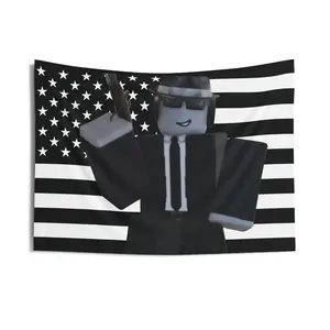 Chance Gamer American Flag Decor Video Game Room Art Gamer Gift Gaming Wall Hanging Dorm Decor Gaming Wall Tapestry