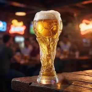 27oz/20oz Champions Glass Cup, made of glass, features a lightweight, luxurious and high-end texture. It is suitable for various occasions and party supplies such as birthdays, weddings, graduation parties and anniversary celebrations, gift for men.
