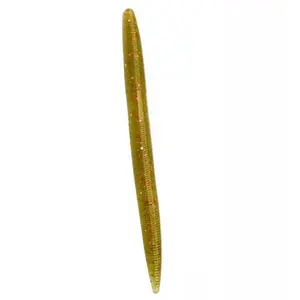 5 Inch Stick Bait Lure – Soft Plastic Bass Fishing Bait – Muddy Chartreuse – Made in USA