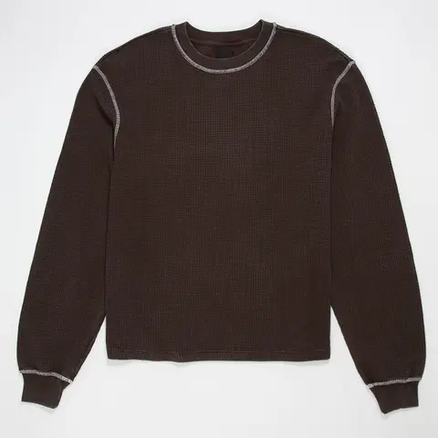 RSQ Mens Washed Boxy Thermal