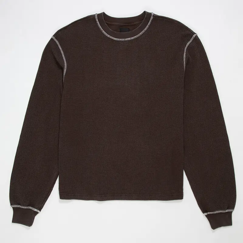 RSQ Mens Washed Boxy Thermal