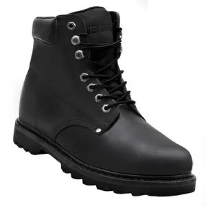 Ever Boots Tank S Steel Toe Work Boots for Men Nubuck Leather Durable, Slip-Resistant  All-Day Comfort Construction, Warehouse, & Industrial Work