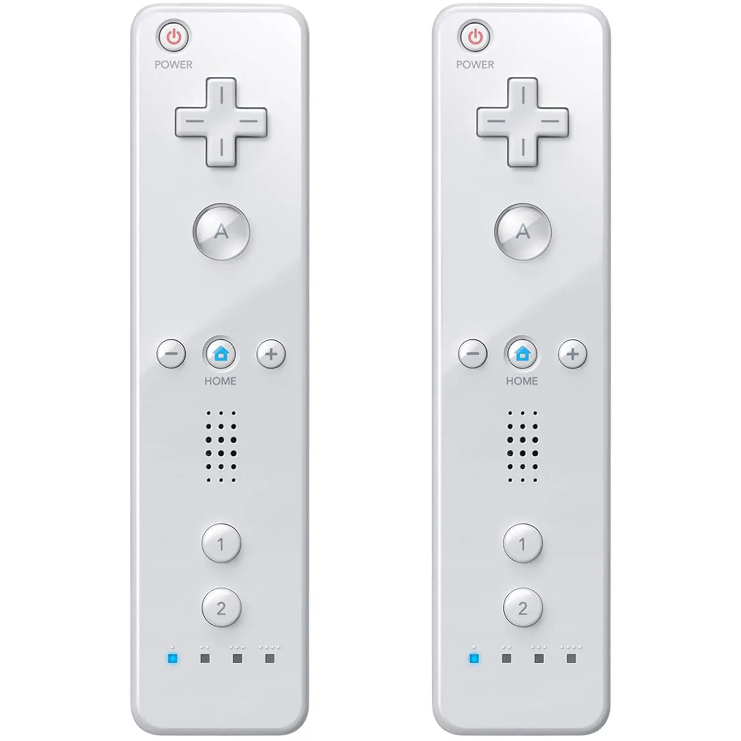 Remote Controller for Wii , Wii Controller 2 Pack, Wii Remotes 2 Pack, with Silicone Case and Wrist Strap, for Nintendo Wii/Wii U