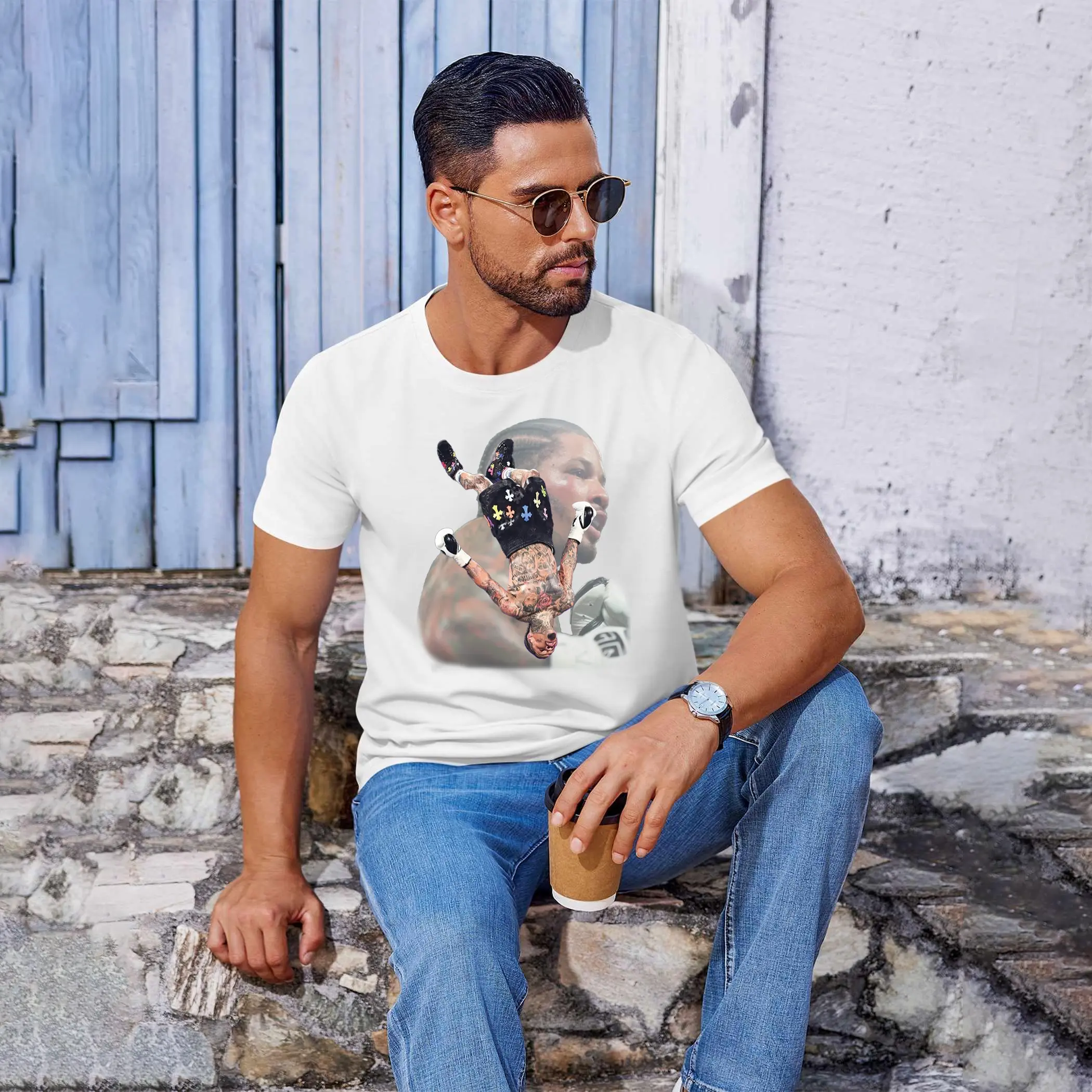 tank davis big face tee - TikTok Shop
