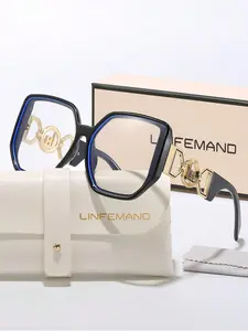 Women's Designer Fashionable Frames Glasses, High Quality Eyeglasses, Stylish Plain Design for Daily Wear & Gifts, Perfect Accessory for Women's Wardrobe Essentials