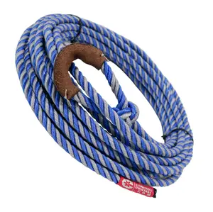 39FT (12M) Azul Charros Soga Charro Plastico Soga - Charro Trick Roping Lasso