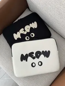 Cute Anime Cat Laptop Sleeve, Cartoon Shockproof Computer Bag for 11 13 15 Inch Laptops, Protective Inner Liner Case, Laptop Casing