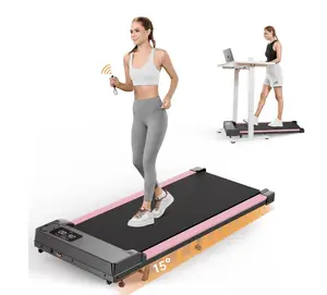 Walking Pad with Incline,2.5 HP Under Desk Treadmill Small with LED Display &Remote Control,4 in 1 Incline Walking Pad 300 Lbs Portable Treadmill for Home Office