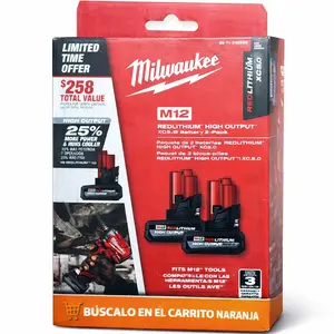 M12 12-Volt Lithium-Ion XC High Output 5 Ah Battery