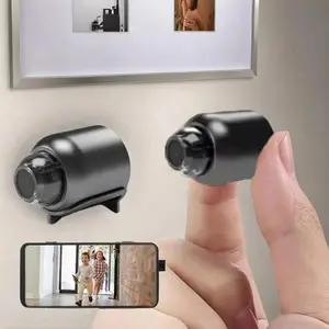 Mini Camera, WiFi Wireless Smart Home Network Camera, Indoor Security Monitoring Night Camera, Audio Recorder for Home