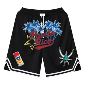 Puerto Rican Culture Basketball Men's Shorts With Four Pockets