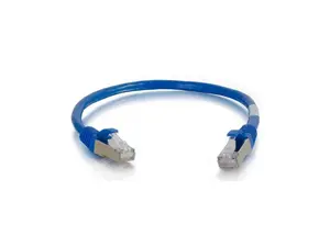 C2G 00674 Cat6a Cable - Snagless Shielded Ethernet Network Patch Cable, Blue (3 Feet, 0.91 Meters)