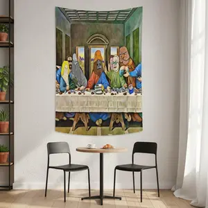 Funny Tree Design Big Lez Show Tapestry, 30x40 Inch Premium Durable Fabric, Ideal for Man Cave, Dorm Room, Outdoor Parties