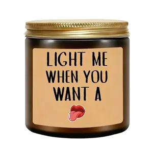 Valentines Birthday Gifts for Men, Gifts for Boyfriend, Anniversary Engagement Romantic Gift for Him, Fiance, Husband Boyfriend from Wife Girlfriend, Funny Sandalwood Scented Candles for Men, Decor
