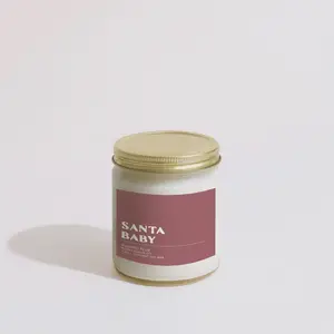 Santa Baby Candle