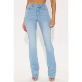 Tall Mesa Booty Lifting Stretch Bootcut Jeans - Light Wash