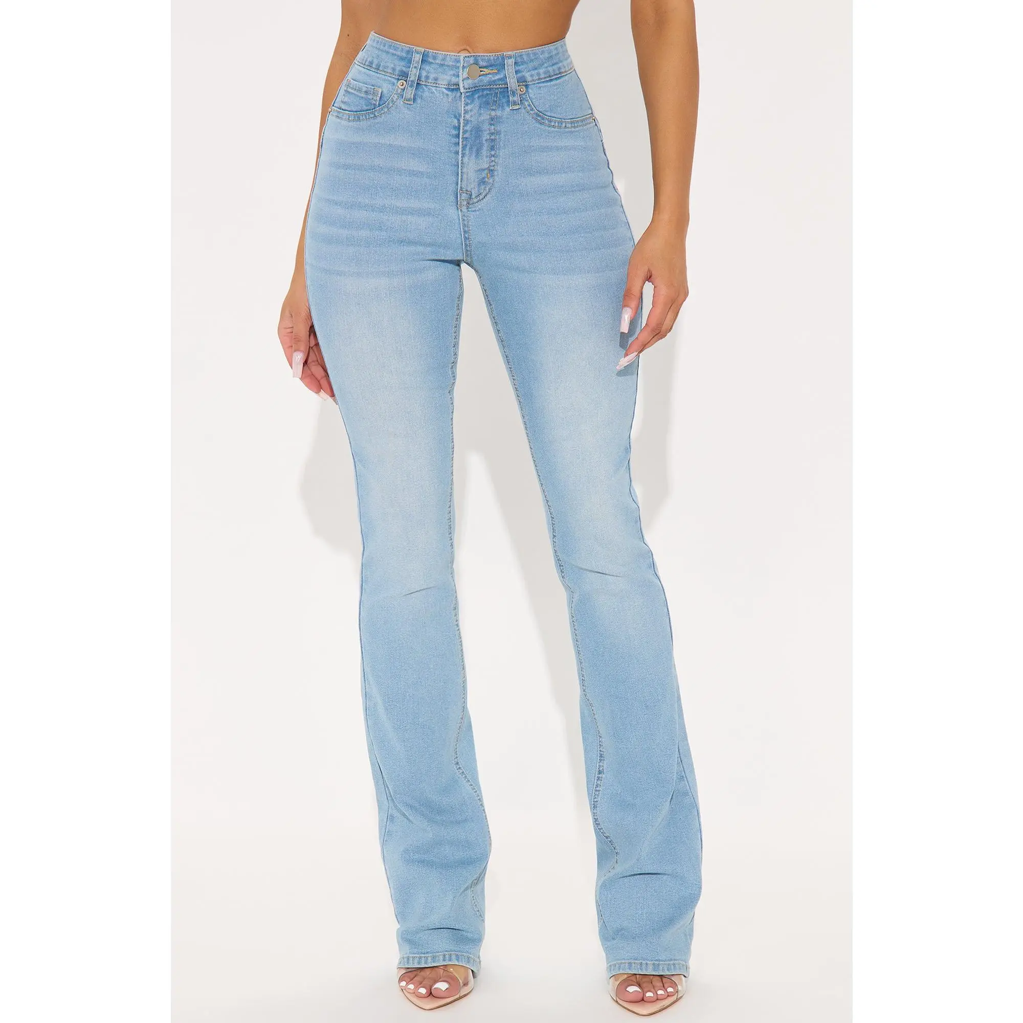 Tall Mesa Booty Lifting Stretch Bootcut Jeans - Light Wash Tall Mesa Booty Lifting Stretch Bootcut Jeans - Light Wash