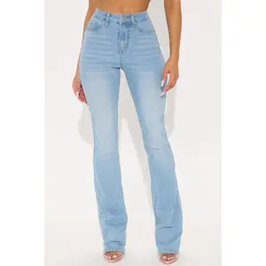 Tall Mesa Booty Lifting Stretch Bootcut Jeans - Light Wash