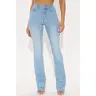 Tall Mesa Booty Lifting Stretch Bootcut Jeans - Light Wash