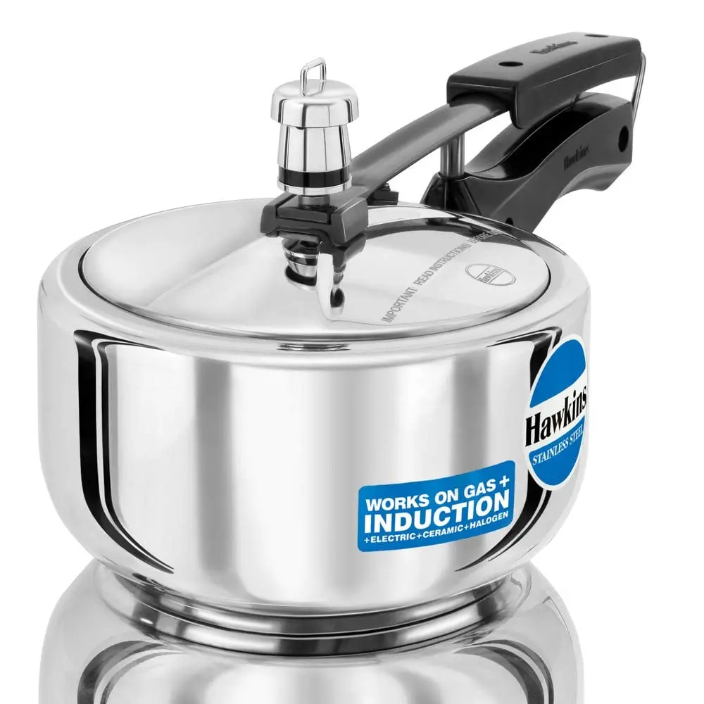 Hawkins B25 Stainless Steel Pressure Cooker - 2 Litres