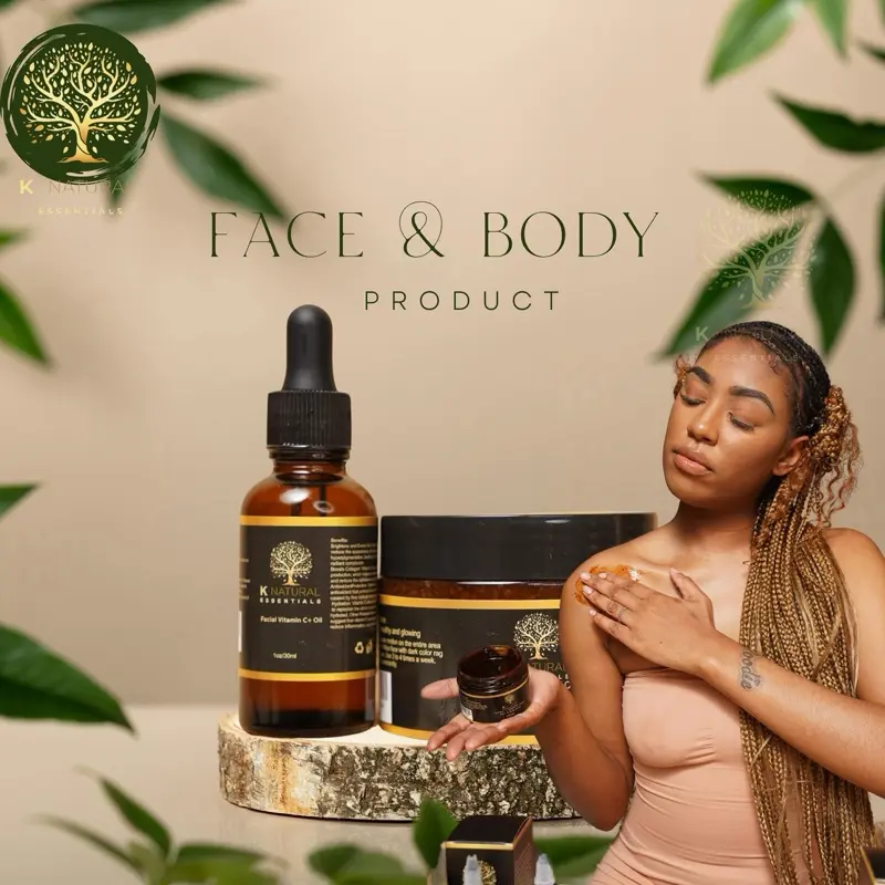 Facial care Duo (Turmeric Face Scrub & Face Oil)