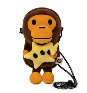 Bape Baby Milo Sta Mobile Bag Brown