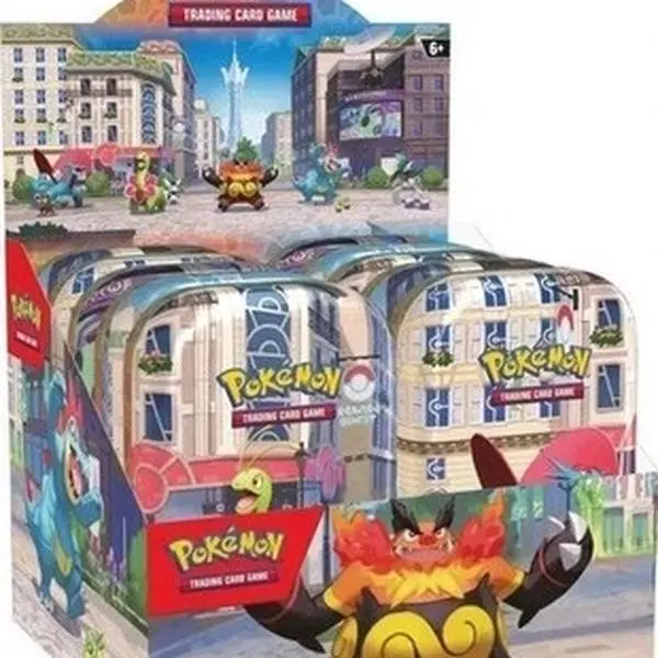 Pokemon TCG Lumiose City Tin (One at random)