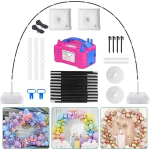 AODAN Balloon Arch Kit and Balloon Pump, Balloon Arch Stand with Electric Balloon Pump, Adjustable We Garland Arch for Wedding  Shower Birthday Party Supplies Decorations