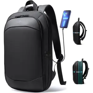 Business Backpack for Men 17 Inch,Slim & Expandable  Travel Laptop Backpack with USB Charger Port,Anti- Lightweight Large Work  Bag,College Laptop Backpacks Gifts for Men Women