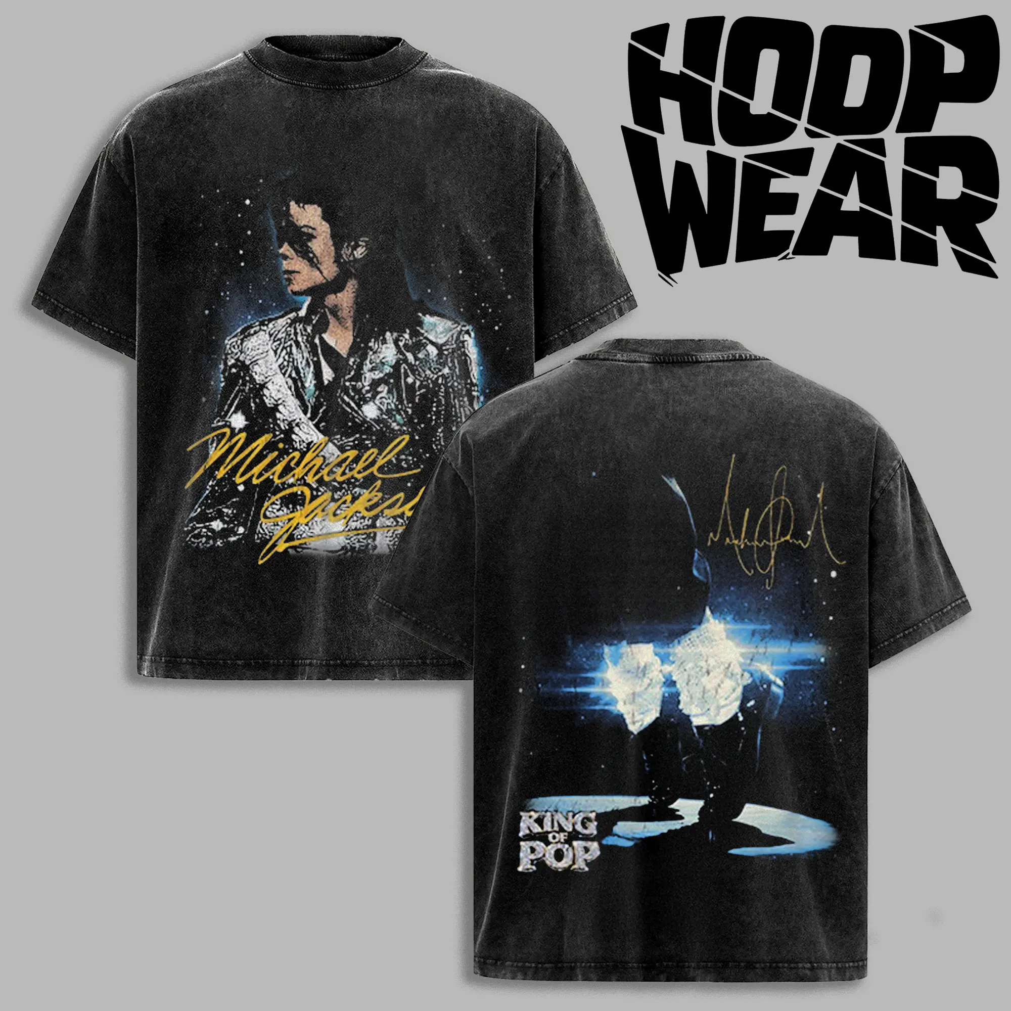 80s Limited Edition Michael Jackson Portrait Graphic T-Shirt 