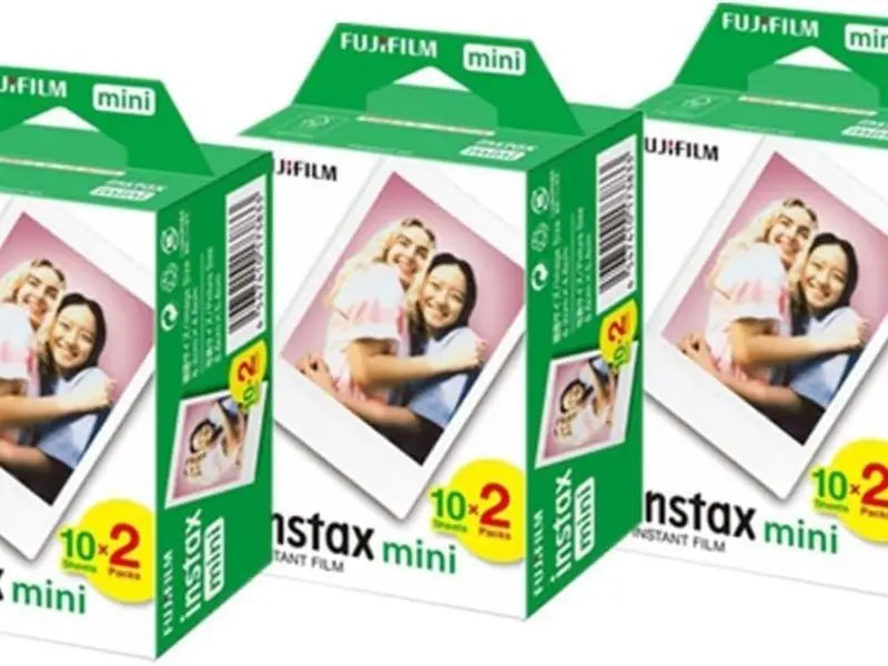 Fujifilm 16437396 Instax Mini Instant Daylight Film, Twin Pack Bundle of 3 (60 Exposures, main-13173)