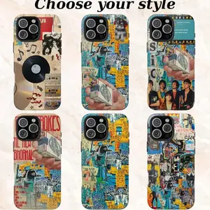 The Strokes The New Abnormal Tough Phone Case for iPhone 17 16 15 14 13 12 11 Plus Pro Max Mini | Indie Rock Music Album Gift Art Cover