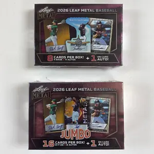 2026 Leaf Metal Baseball Hobby & Jumbo Boxes