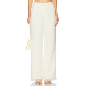 SNDYS Piper Suit Pant in White