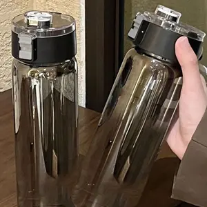 Insulated Water Cup with Tea Infuser, 1 Count Large Capacity Simple Design Water Bottle, Portable Sports & Travel Tumbler for Office, Outdoor, Summer, Hydration Tumbler, Drinkware, Reusable Leakproof Tumblers, Travel Bottled Drinkware
