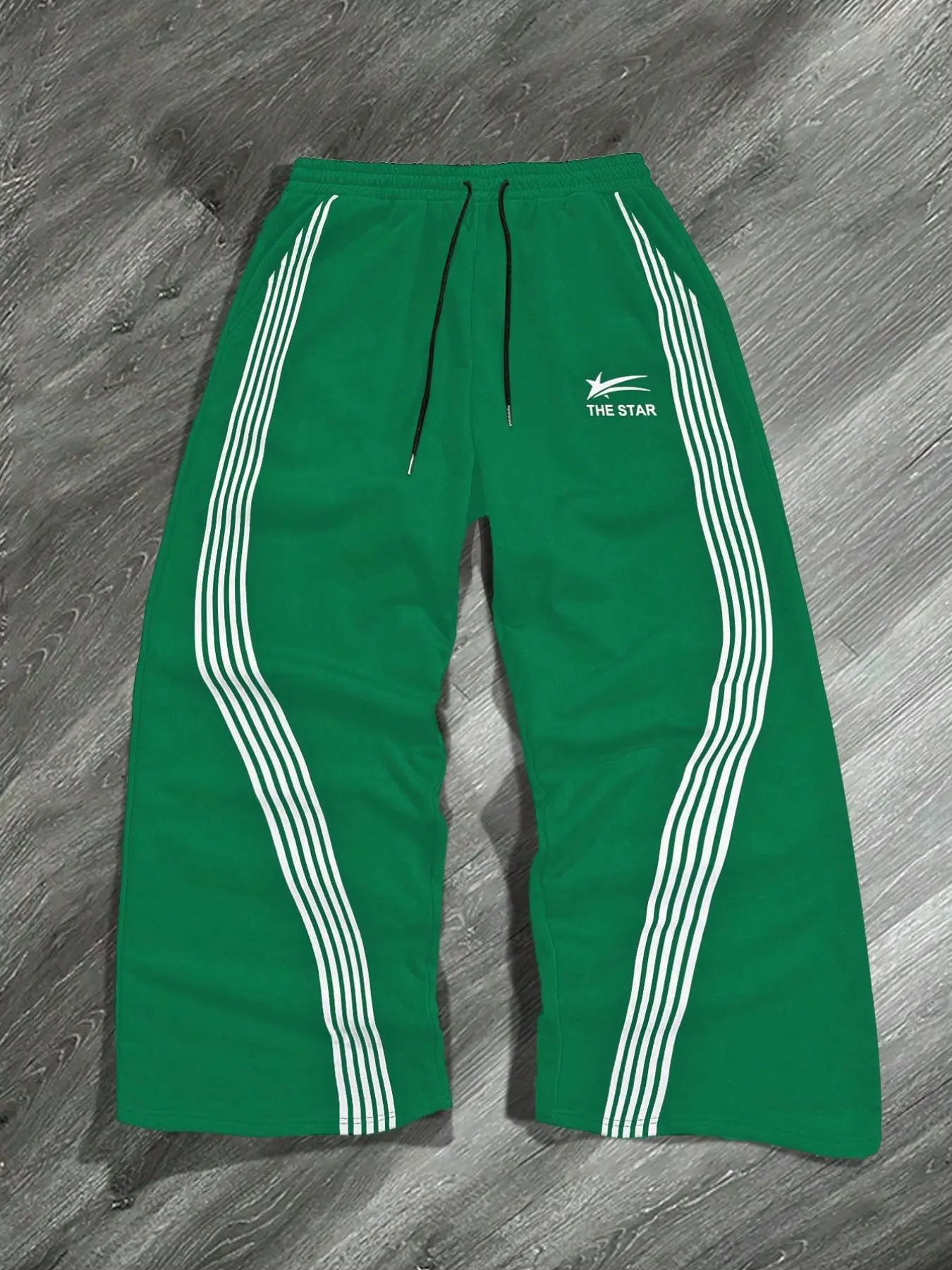 Men's Casual Sweatpants with Drawstring Waist and Letter Print, Summer Comfortable Versatile Fitness Clothing, Loose-Fitting All Seasons, Athleisure Style, Drawstring Sport Pants, Casual Athletic Pants