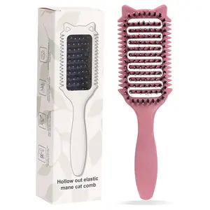 Curl Defining Brush for Curly Hair – Detangling & Styling Brush, Hair Care Comb for Women & Men, Defines 2A to 4C Curls, Reduces Frizz, Perfect for Wet & Dry Hair
