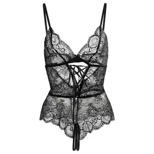 Valentine's Day Gift One Size Women's Sexy Lace Bodysuit Set Designed for effortless wear and removal Surprise your boyfriend with everyday delight Perfect for date night