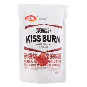 Weilong Kiss-Burn Mixed Flavor Gluten Snacks 260 g