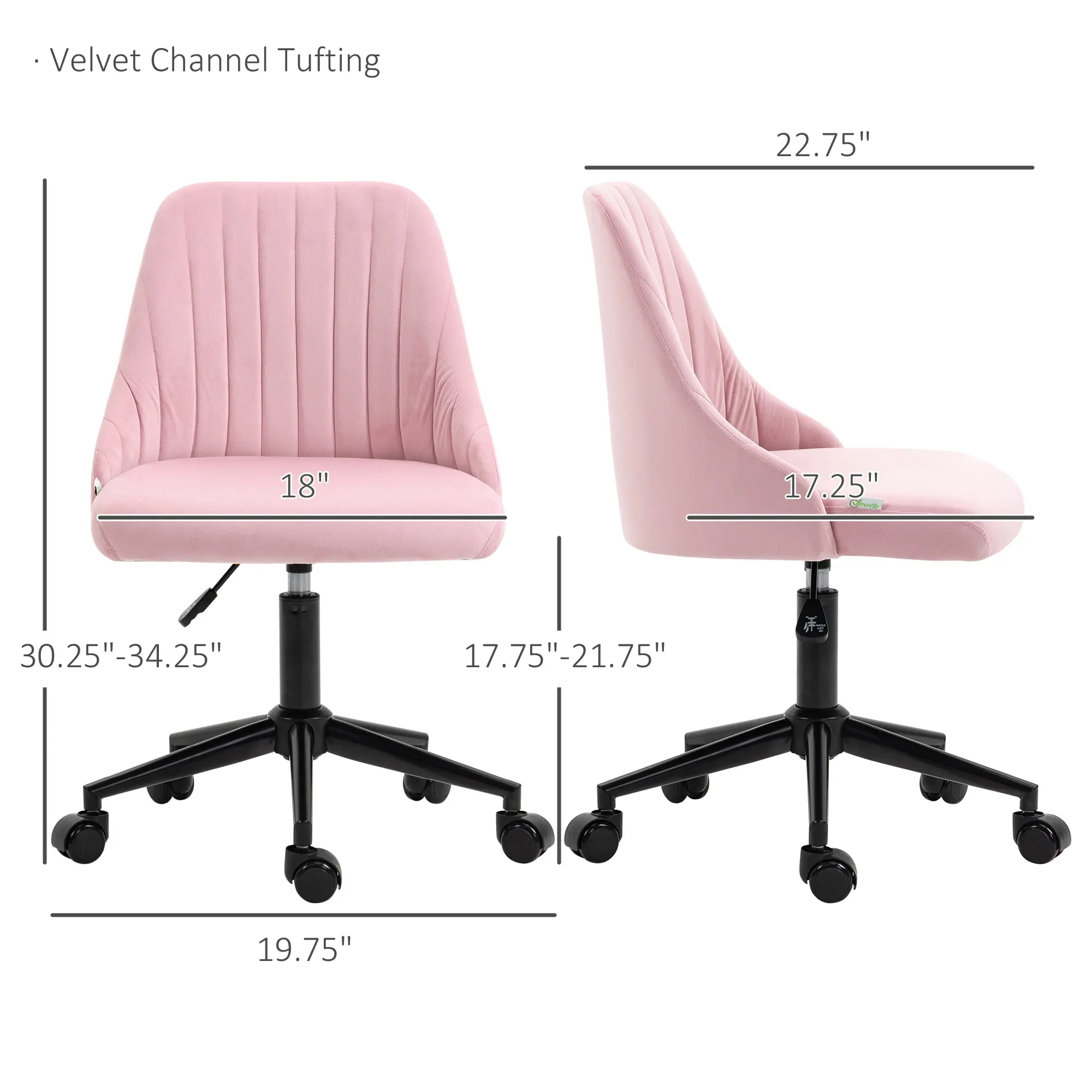 Velvet Channel Tufting, Pink