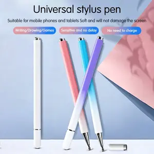 Universal Capacitive Stylus Pen, No Charging Needed, Compatible with Phones and Tablets, Dual-Sided Magnetic Cap, Touchscreen Pen for Drawing and Writing