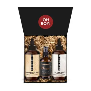 PRIDE+GROOM 16-oz Sensitive Dog Shampoo Deluxe Box Set