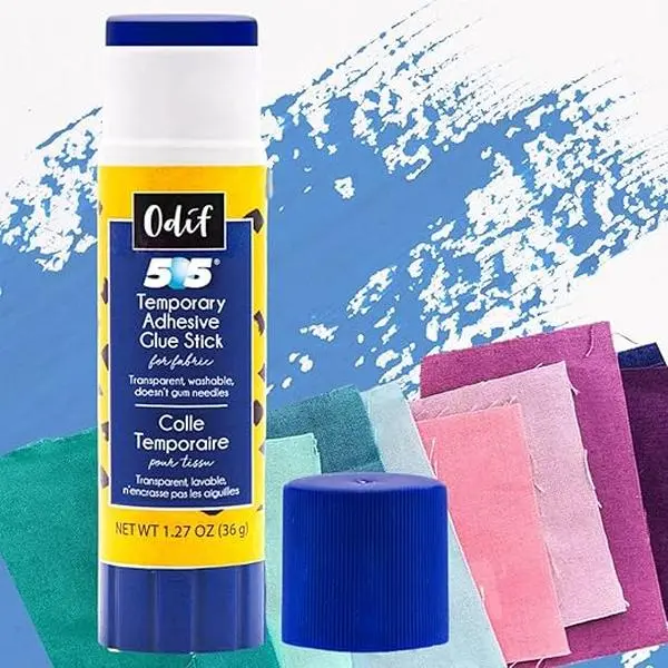 Odif 505 Temporary Adhesive Glue Stick 1.27 oz (1), Blue