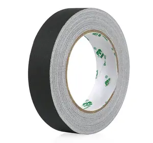 Black Gaffer Tape, Matte Non-Reflective, 1inch x 30yds No  Hand  Self-Adhesive Gaffer Tape for Labeling, , Stage, Photography, Painters and Duct Repair, 1