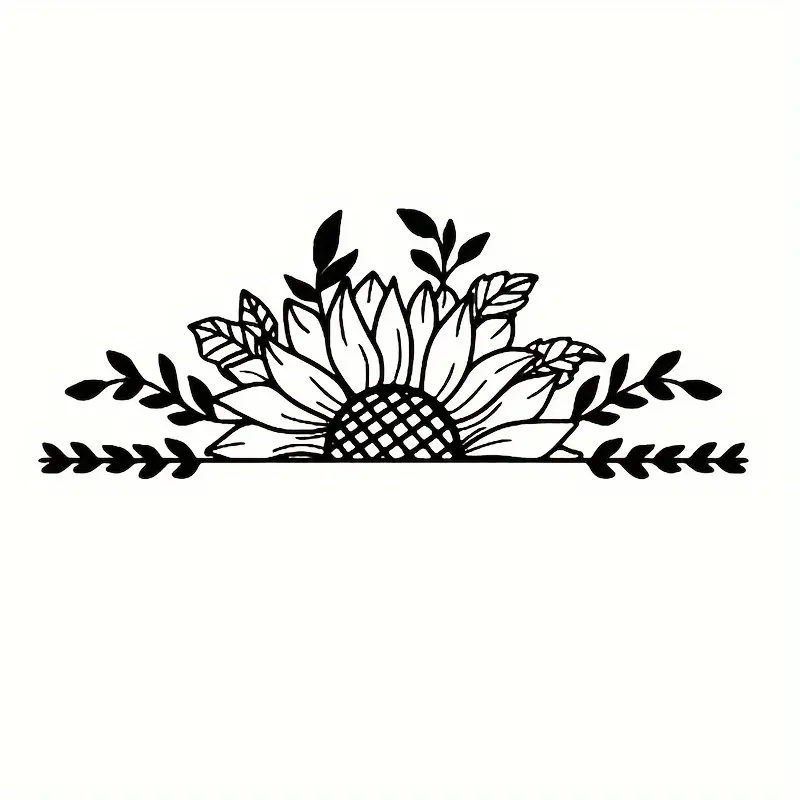 Sunflower Decal for Cars Car Sticker, Stickers for Cars, Car Decals Suitable for Laptop Truck Walls