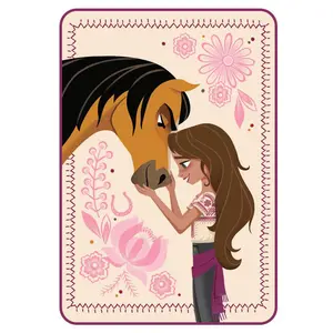 Spirit Horse Power Plush Blanket, 62"x 90"