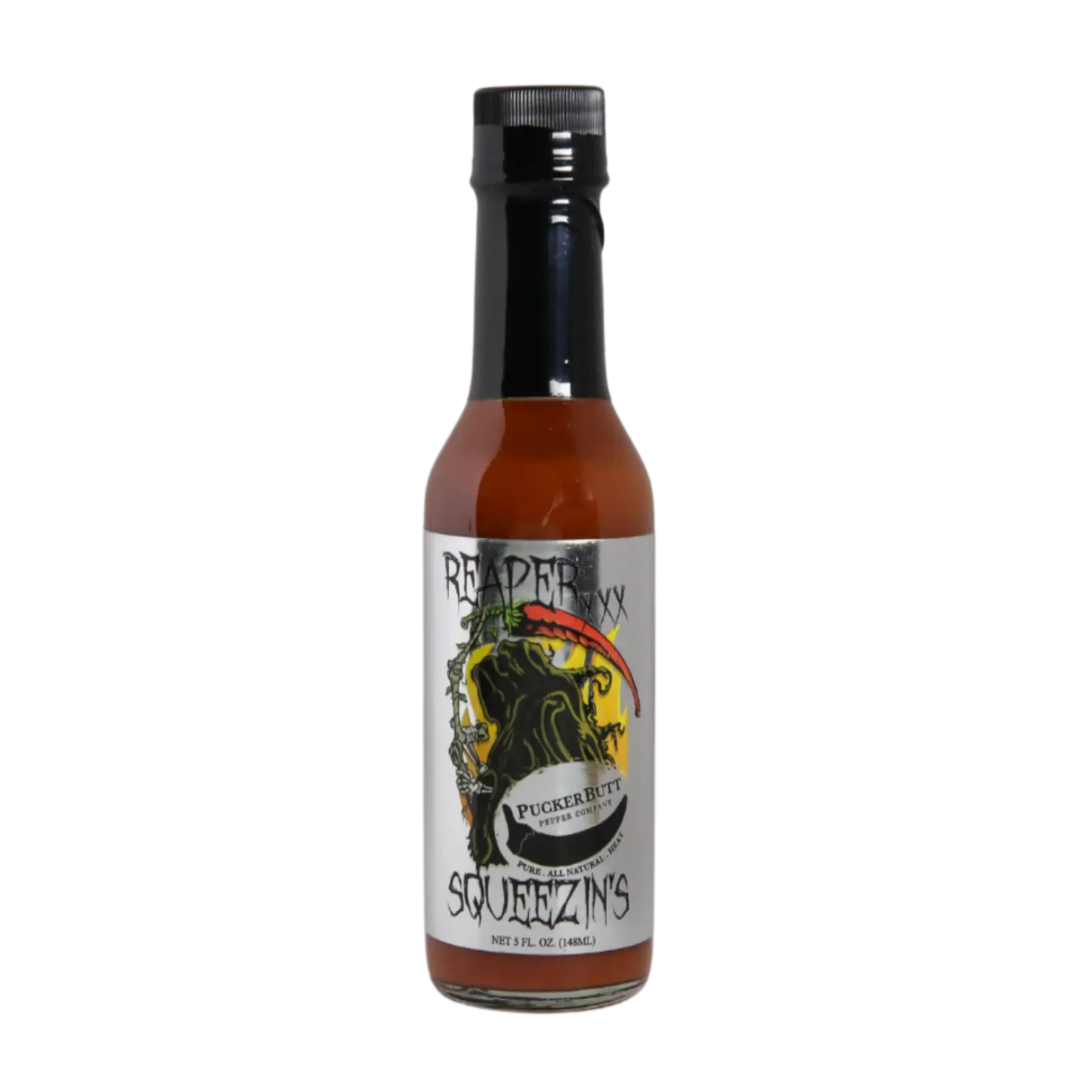 Reaper Squeezins Sauce - Flavorful Dip for Cooking and Confinement - 1.75 fl oz (45 mL)