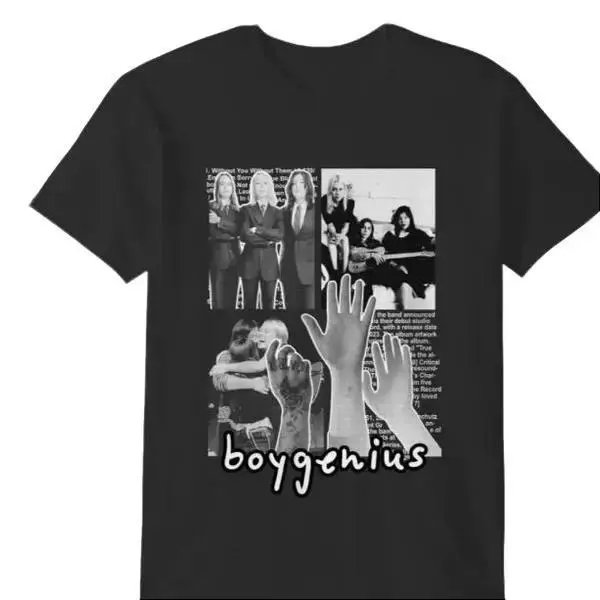 Vintage Wash Boy Genius  By Boygenius Band - 90S Shirt Shortsleeve Classic