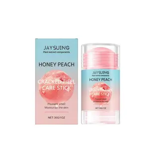 Peach Flavor Foot Moisturizing Care Stick, Hydrating Nourishing Foot Skin, Instantly Smooth and Soft, Remove Dryness Immediately, Moisturizer