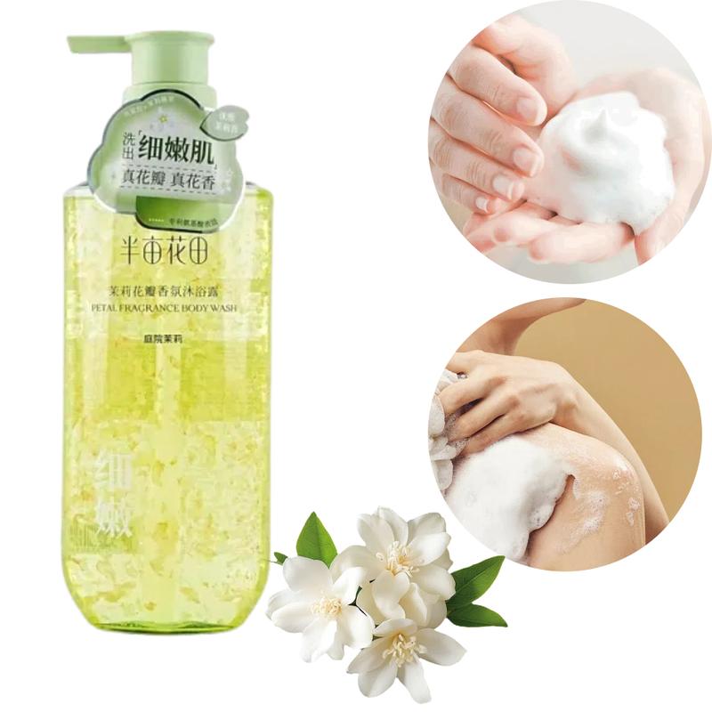 LITTLE DREAM GARDEN Jasmine Fragrance Shower Gel Body Wash With Petal little-dream-garden-jasmine-fragrance-shower-gel-body-wash-with-petal
